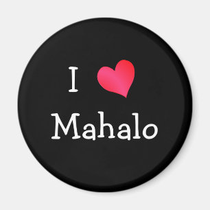 Aimant J'aime Mahalo