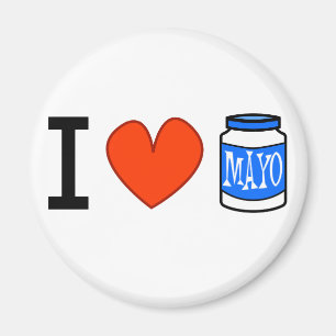 Aimant J'Aime Mayo !