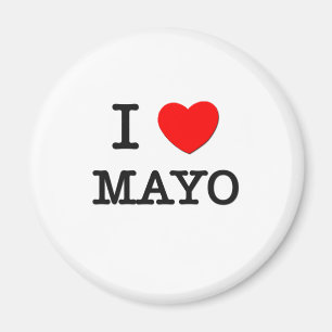 Aimant J'aime Mayo