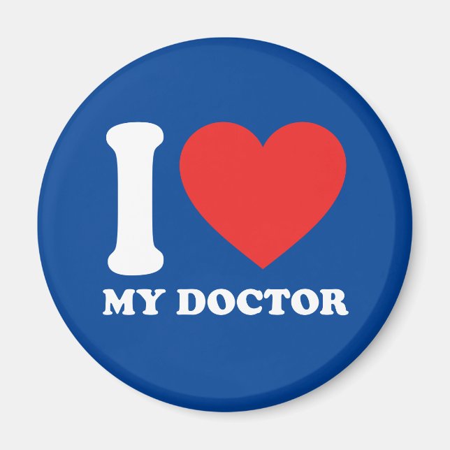 Aimant J'Aime Mon Docteur (Devant)