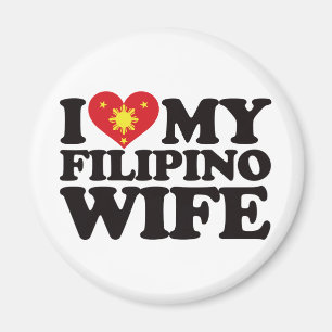 Aimant J'aime mon épouse philippine
