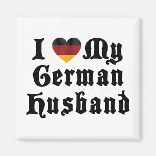 Aimant J'aime mon mari allemand