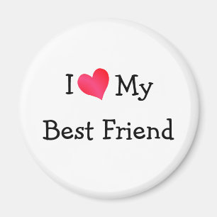 Aimant J'Aime Mon Meilleur Ami
