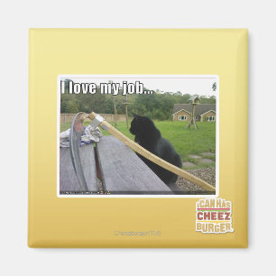 Aimant J'aime mon travail