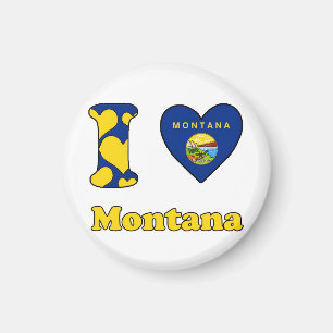 Aimant J'aime Montana