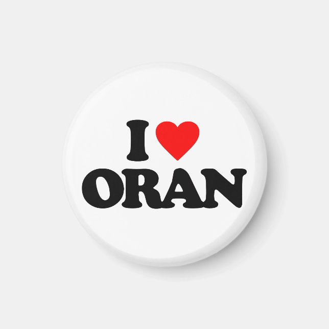 AIMANT J'AIME ORAN (Devant)