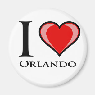 Aimant J'aime Orlando