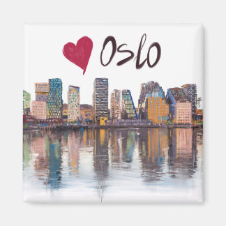 Aimant J'aime Oslo