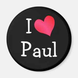 Aimant J'aime Paul