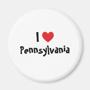 Aimant J'aime Pennsylvanie