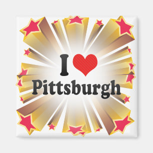 Aimant J'aime Pittsburgh
