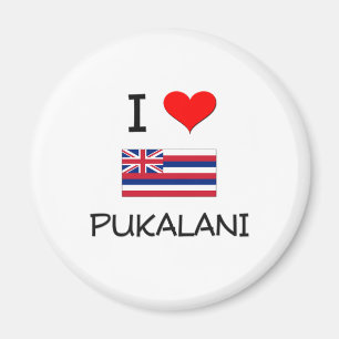 Aimant J'aime PUKALANI Hawaï