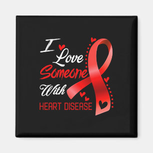 Aimant J'Aime Quelqu'Un Avec Une Sensibilisation Aux Mala