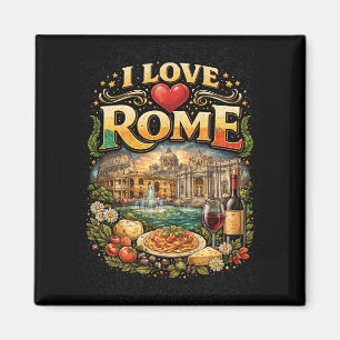 Aimant J'aime Rome