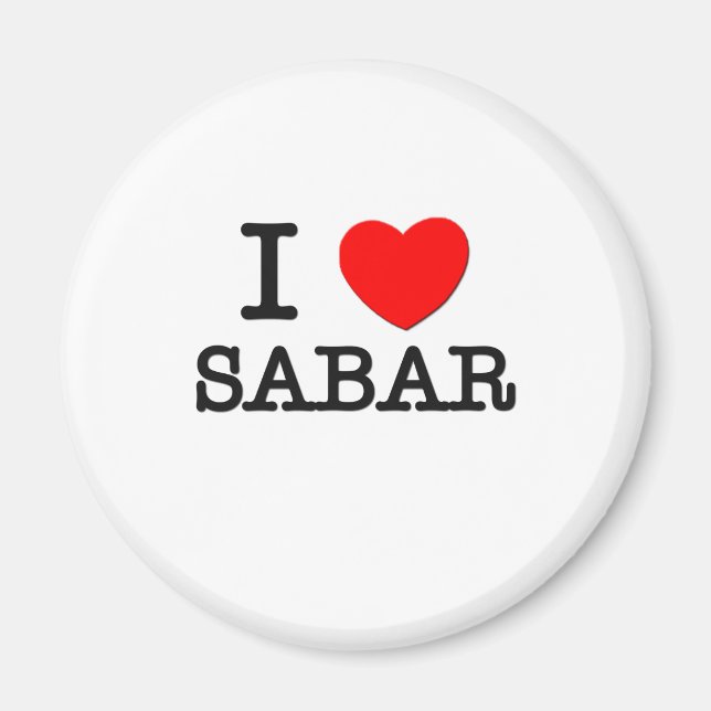 Aimant J'aime Sabar (Devant)