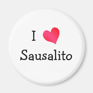 Aimant J'aime Sausalito