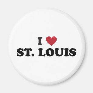 Aimant J'aime St Louis Missouri