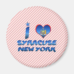 Aimant J'aime Syracuse, New York