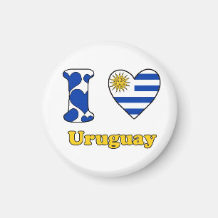 Aimant J'aime Uruguay