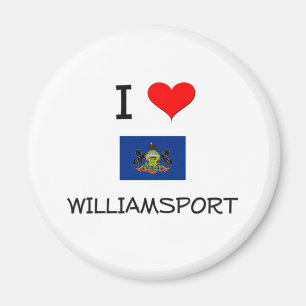 Aimant J'aime Williamsport Pennsylvanie