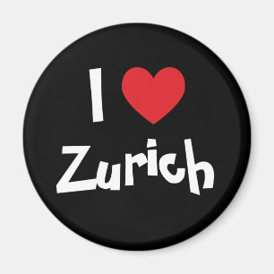 Aimant J'aime Zurich