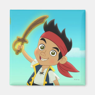 Aimant Jake et les "Jamais Land Pirates" Capitaine Jake