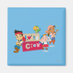 Aimant Jake et les pirates terrestres   I Love My Crew