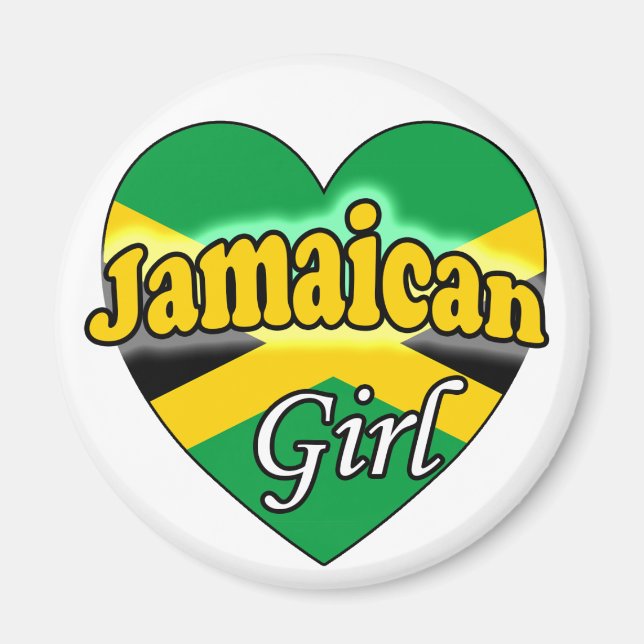 Aimant Jamaican Girl (Devant)
