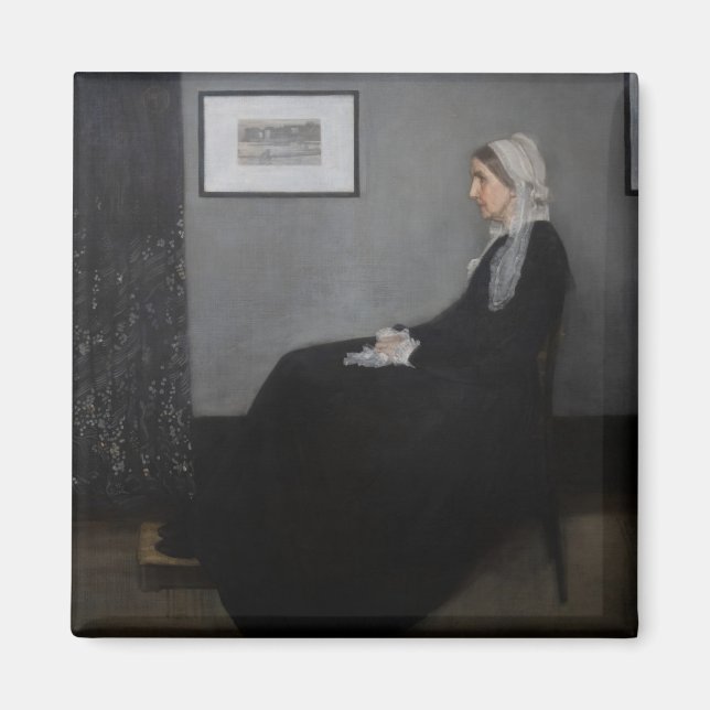 Aimant James Whistler - Portrait de la mère de l'artiste (Devant)