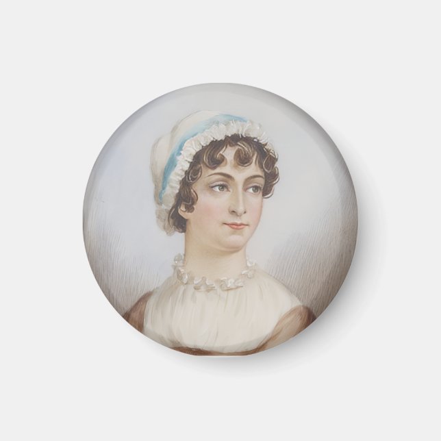 Aimant Jane Austen portrait (Devant)