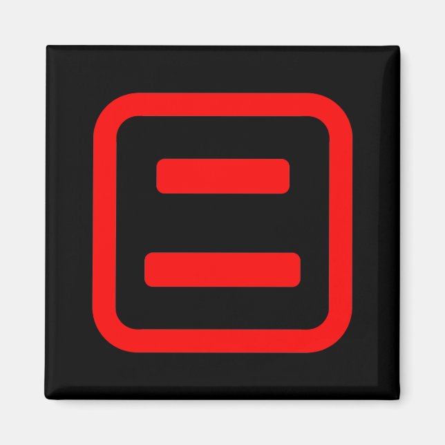 Aimant Japonais Numéro deux 二 (Devant)