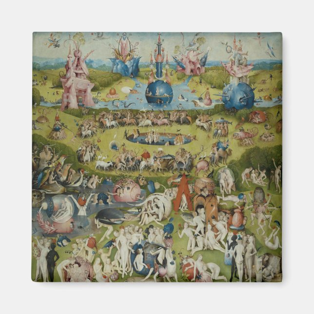 Aimant Jardin des délices terrestres, 1490-1500 (Devant)