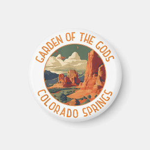 Aimant Jardin des dieux Colorado Springs détendu Cir