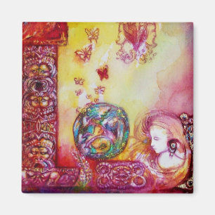 AIMANT JARDIN DES OMBRES PERDUES - FAERY ET PAPILLONS