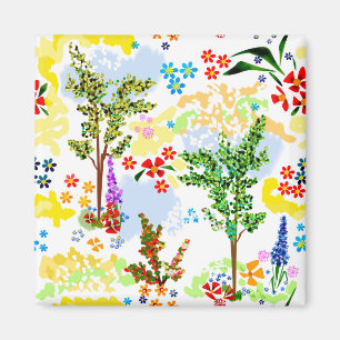 Aimant Jardin d'été