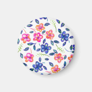 Aimant Jardin fleuri