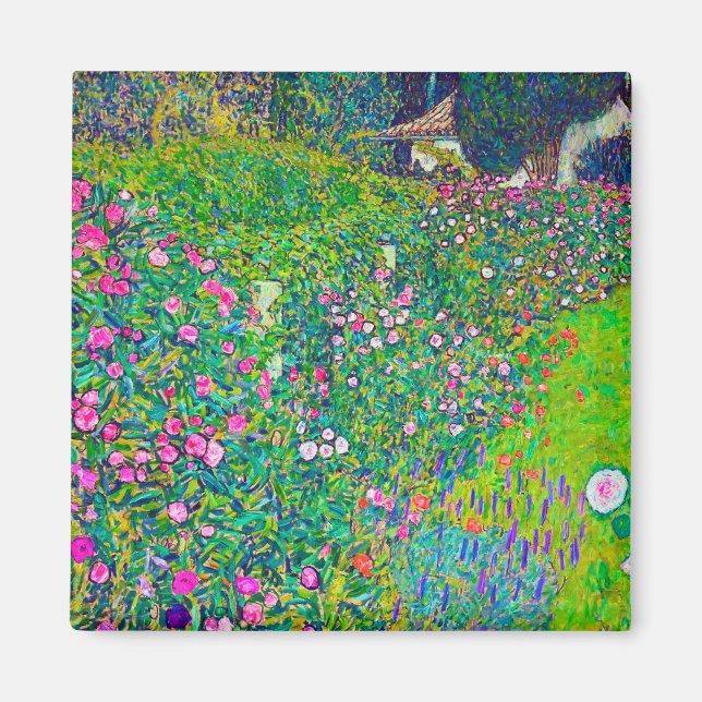 Aimant Jardin Italien, Gustav Klimt (Devant)