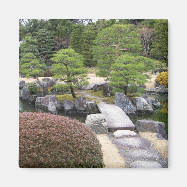 Aimant Jardin japonais 日 本 庭 園 (Devant)
