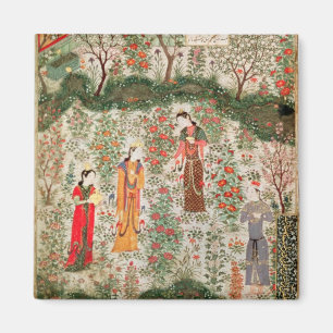 Aimant Jardin persan, XVème siècle (la semaine sur le