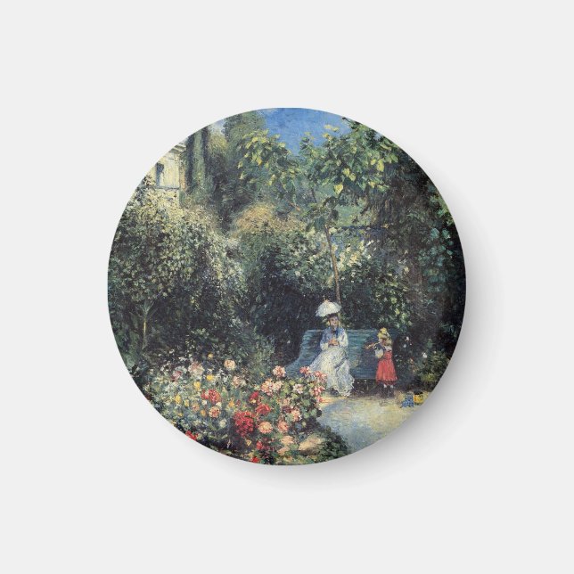 Aimant Jardin Pontoise Camille Pissarro (Devant)