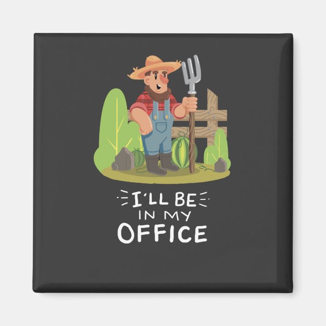 Aimant Jardiner (Devant)