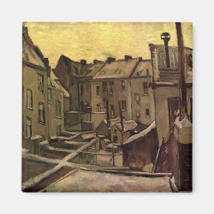 Aimant Jardins d'anciennes maisons par Vincent van Gogh