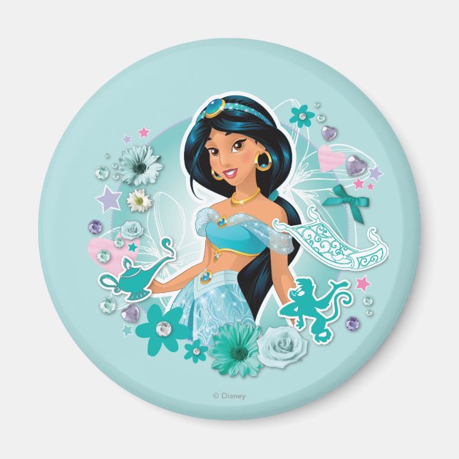 Aimant Jasmine - Princesse Jasmine (Devant)