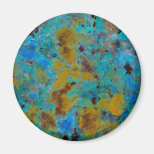 Aimant Jasper Chrysocolla Bleu Tacheté