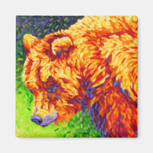 Aimant jaune d'ours