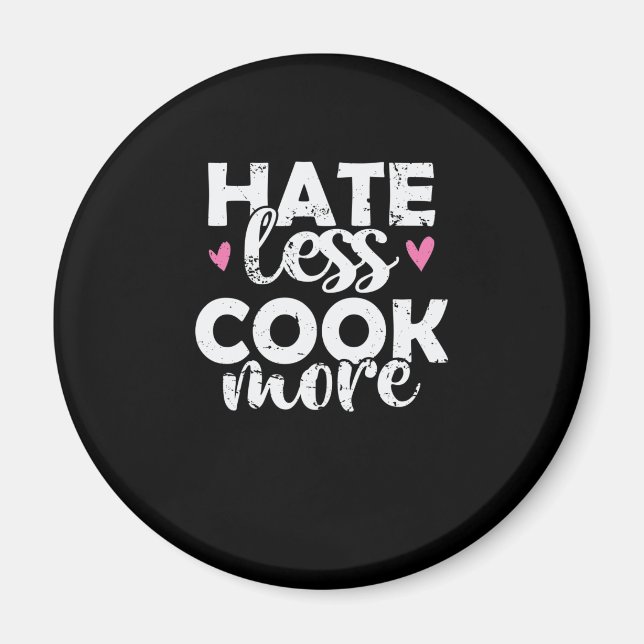 Aimant J'aurais lu Cook more Cuisine Cuisine (Devant)