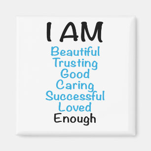 Aimant JE... Affirmations positives