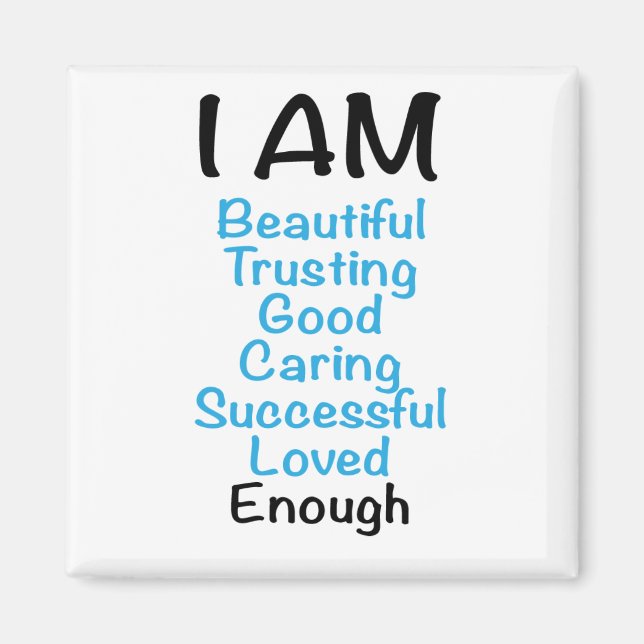 Aimant JE... Affirmations positives (Devant)