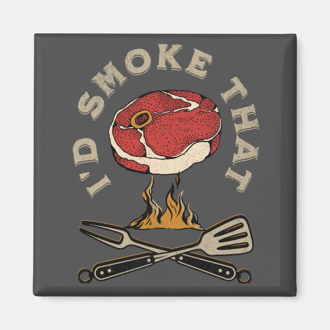 Aimant Je fumerais ça (Devant)