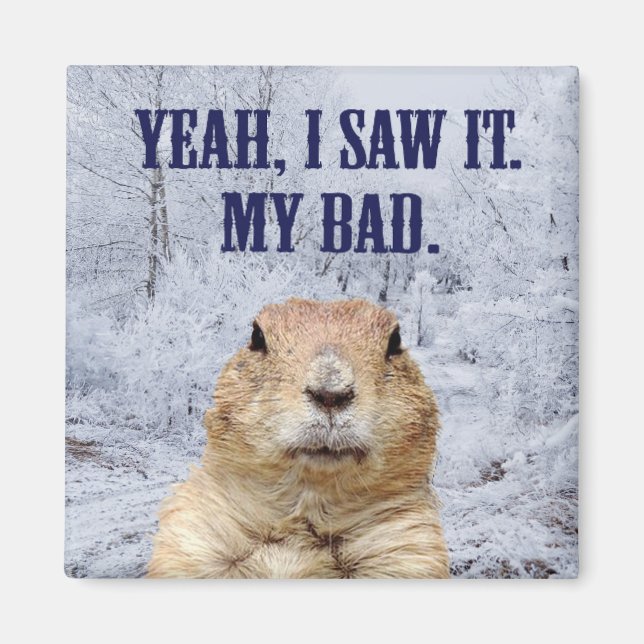 Aimant Je L'Ai Vu Jour De La Marmotte (Devant)